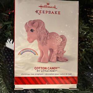 Hallmark Keepsake My Little Pony Ornament Cotton Candy 2014